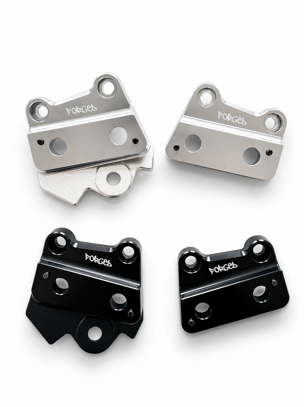 Talaria XXX Metal Foot Peg Brackets | CNC Upgrade Mounts (Black & Chrome)